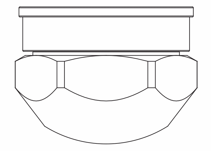 視液鏡和濕度視液鏡3780/7,座架類型